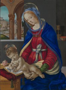 Madonna y Niño, ca. 1483-84 de Filippino Lippi