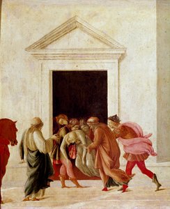 La muerte de Lucrecia de Filippino Lippi