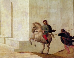 La muerte de Lucrecia de Filippino Lippi