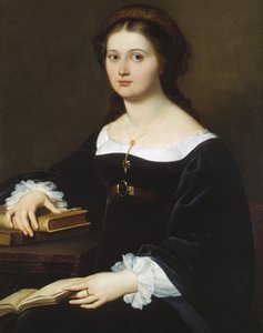 Retrato de Costanza Monti Perticari, 1819-1821 de Filippo Agricola