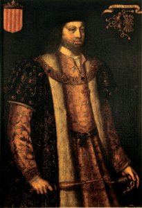 Retrato del rey católico Fernando II de Aragón (1479-1516)
