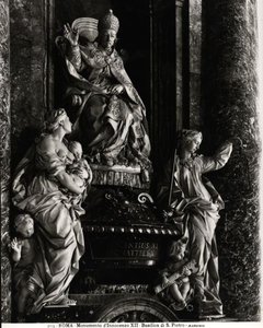 Monumento al Papa Inocencio XII (1615-1700) de Filippo Della Valle