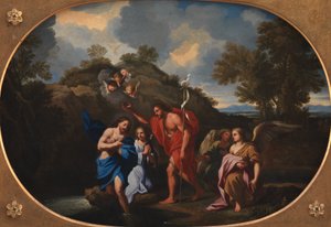 El Bautismo de Cristo de Filippo Lauri