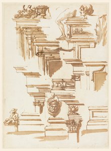Detalles Arquitectónicos; Figuras Humanas de Filippo Marchionni
