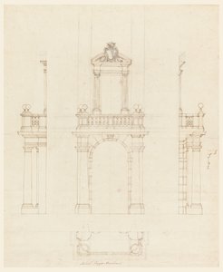Marco de Puerta y Marco de una Puerta de Filippo Marchionni