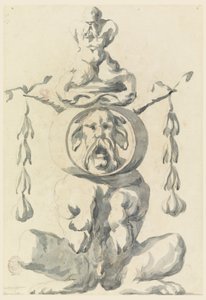 Dibujo, Figura grotesca, 1550-1625 de Filippo Marchionni