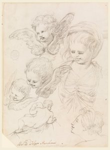 Estudios para una representación religiosa de Filippo Marchionni