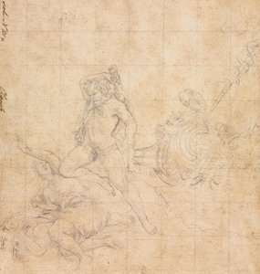 Hércules y el cinturón de Hipólita de Filippo Napoletano