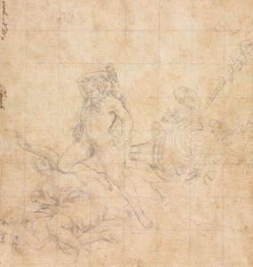 Hércules y el cinturón de Hipólita de Filippo Napoletano