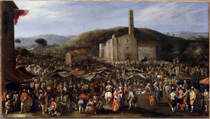 La feria de Impruneta. El Duque Cosimo II de