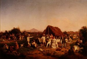 La Fiesta de Caza de Fernando II de Nápoles de Filippo Palizzi