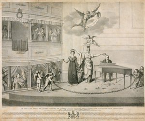 Teatro de Su Majestad; Casa de la Ópera Italiana, Londres de Filippo Pistrucci