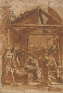 Adoración de los pastores de Filippo Tarchiani