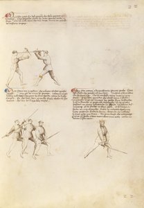 Combate con daga y espada