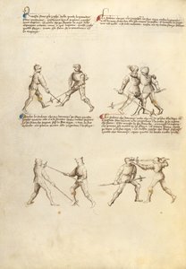 Combate con Pollaxe de Fiore Furlan dei Liberi da Premariacco