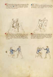 Combate con Rondel y Daga de Fiore Furlan dei Liberi da Premariacco