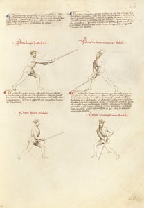 Combate con espada de Fiore Furlan dei Liberi da Premariacco