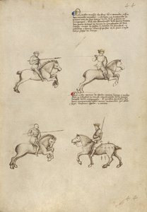Combate ecuestre con lanza y espada de Fiore Furlan dei Liberi da Premariacco