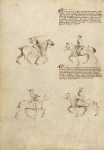 Combate ecuestre con espada de Fiore Furlan dei Liberi da Premariacco