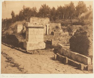 Calle de las Tumbas, Pompeya de Firmin Eugène Le Dien