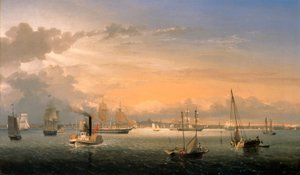 Puerto de Boston de Fitz Henry Lane