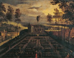 Un jardín italiano de Flemish School