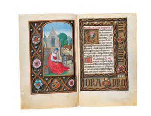 Folios del Libro de Horas de Rothschild, Gante o Brujas de Flemish School