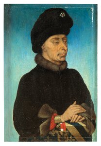 Juan el Intrépido, duque de Borgoña (óleo sobre tabla) de Flemish School
