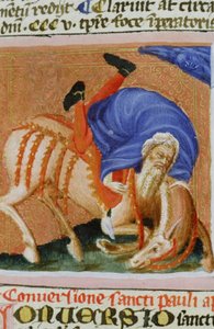 Página del Ms Gen 1111 de la Legenda Aurea, Brujas de Flemish School