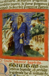 Página de la Legenda Aurea, Brujas, c.1400-10 de Flemish School