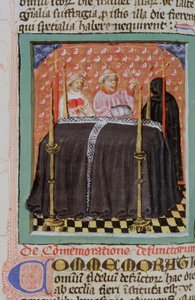 Página de la Legenda Aurea, Brujas, c.1400-10