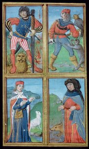 Caballeros y nobles, de De Medina Fen I. II, de Avicena (980-1037) de Flemish School