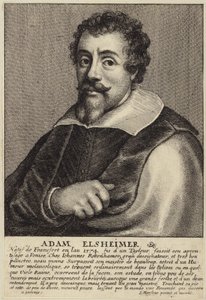 Retrato de Adam Elsheimer de Flemish School