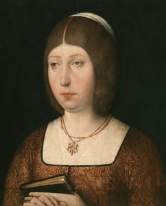 Retrato de Isabel "La Católica", Reina de Castilla, c.1490 de Flemish School