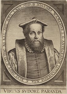 Retrato de Jan Wamesius de Flemish School