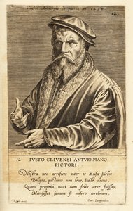 Retrato de Joos van Cleve, pintor flamenco activo en Amberes, circa 1485-1540