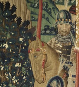 Tapiz que muestra las conquistas del rey Alfonso V de Portugal de Flemish School