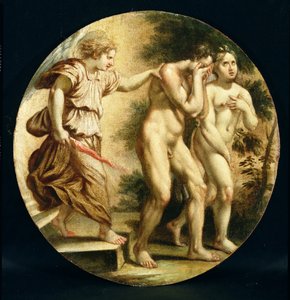 La expulsión del jardín, c.1600