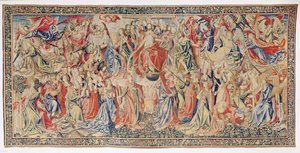 El Juicio Final: La Redención del Hombre, Taller de Bruselas de Flemish School