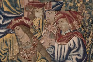 Tapiz de la Redención del Hombre (textil) de Flemish School
