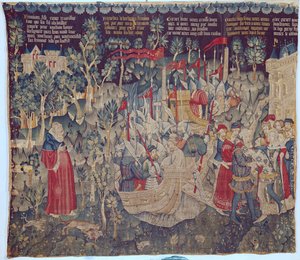 La Historia de Jourdain de Blaye, Taller de Arras de Flemish School