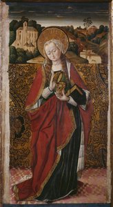 Tríptico, Santa María Magdalena, panel derecho de Flemish School