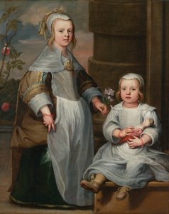 Dos hermanas, c.1650-60 (óleo sobre lienzo)
