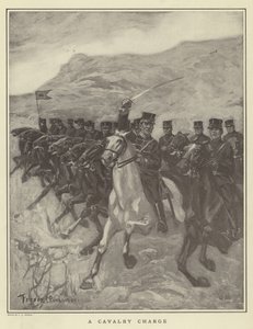 Una carga de caballería de Fletcher C. Ransom