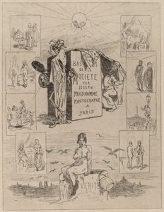 Frontispicio: Los bajos fondos de la sociedad de Félicien Rops