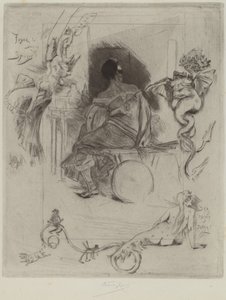 La Última Maja de Félicien Rops