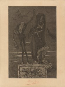 El Vicio Supremo: Frontispicio de Félicien Rops