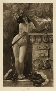 Máscaras modernas de Félicien Rops