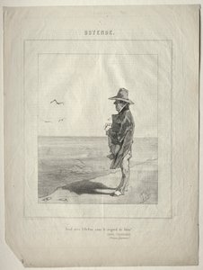 Ostende. Solo con el océano bajo la mirada de Dios! de Félicien Rops