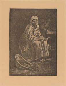 Oude-Kate de Félicien Rops